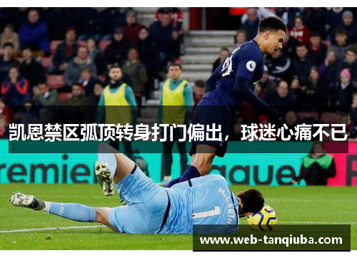 凯恩禁区弧顶转身打门偏出，球迷心痛不已